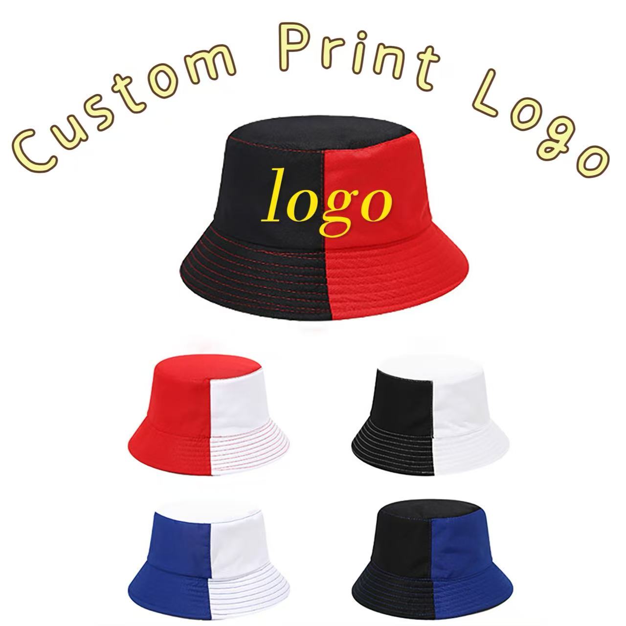 Fishing Hat - Customized Printed Logo Color Blocking Fisherman