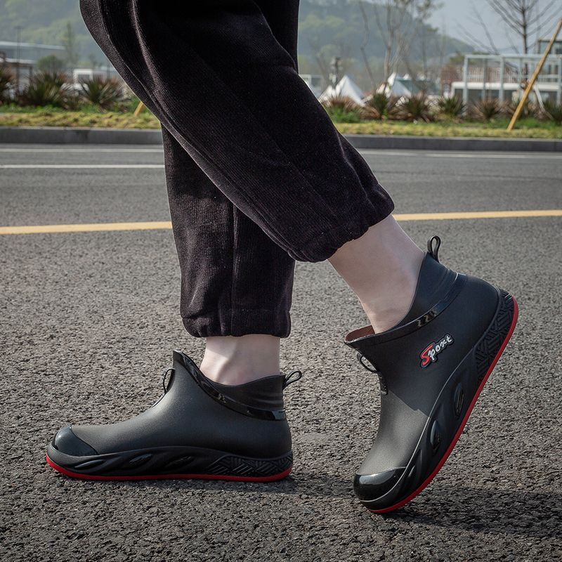 Trendy Men's Mid-calf Rain Boo - огляд і ціна Fishing Boots