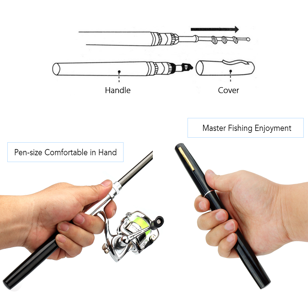 Pocket Collapsible Fishing Rod - огляд і ціна Penn Reel Fierce