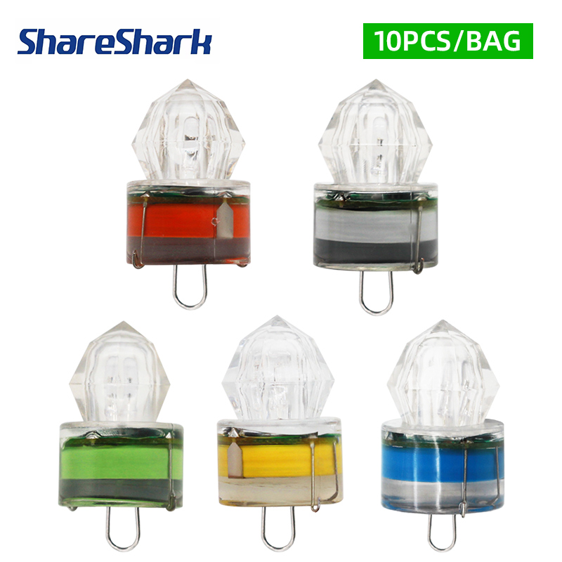 ShareShark 10pcs/bag LED Fishi - огляд і ціна Fishing Bag Waterproof