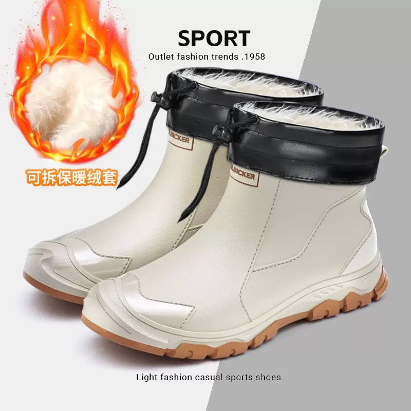 Waterproof Men's Rain Shoes Fa - огляд і ціна Fishing Boots