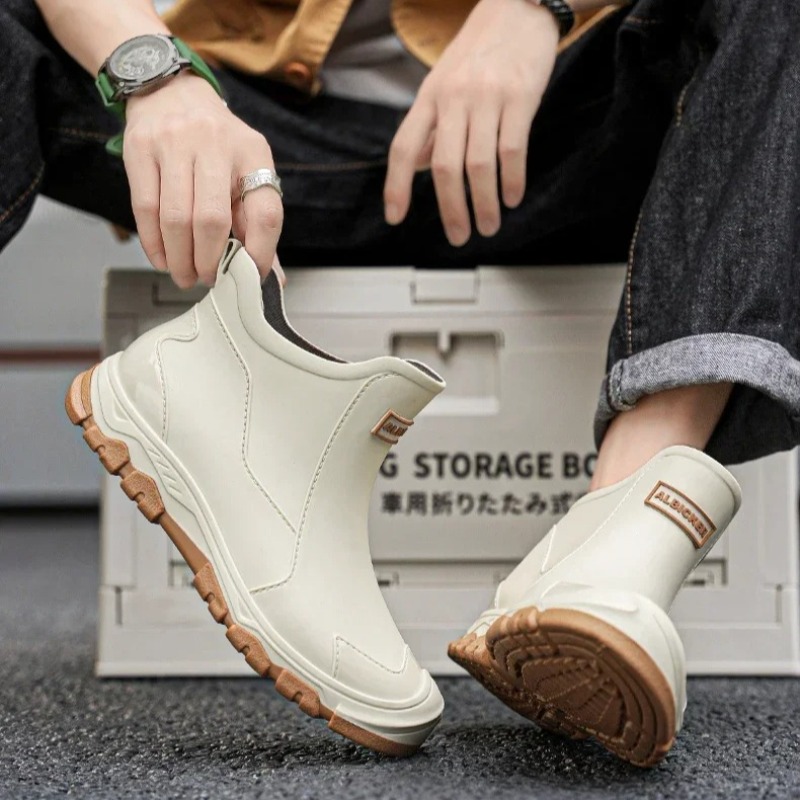 Waterproof Men's Rain Shoes Fa - огляд і ціна Fishing Boots