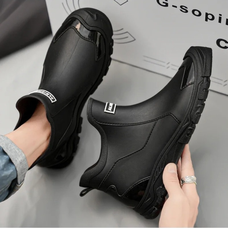 Waterproof Men's Rain Shoes Fa - огляд і ціна Fishing Boots