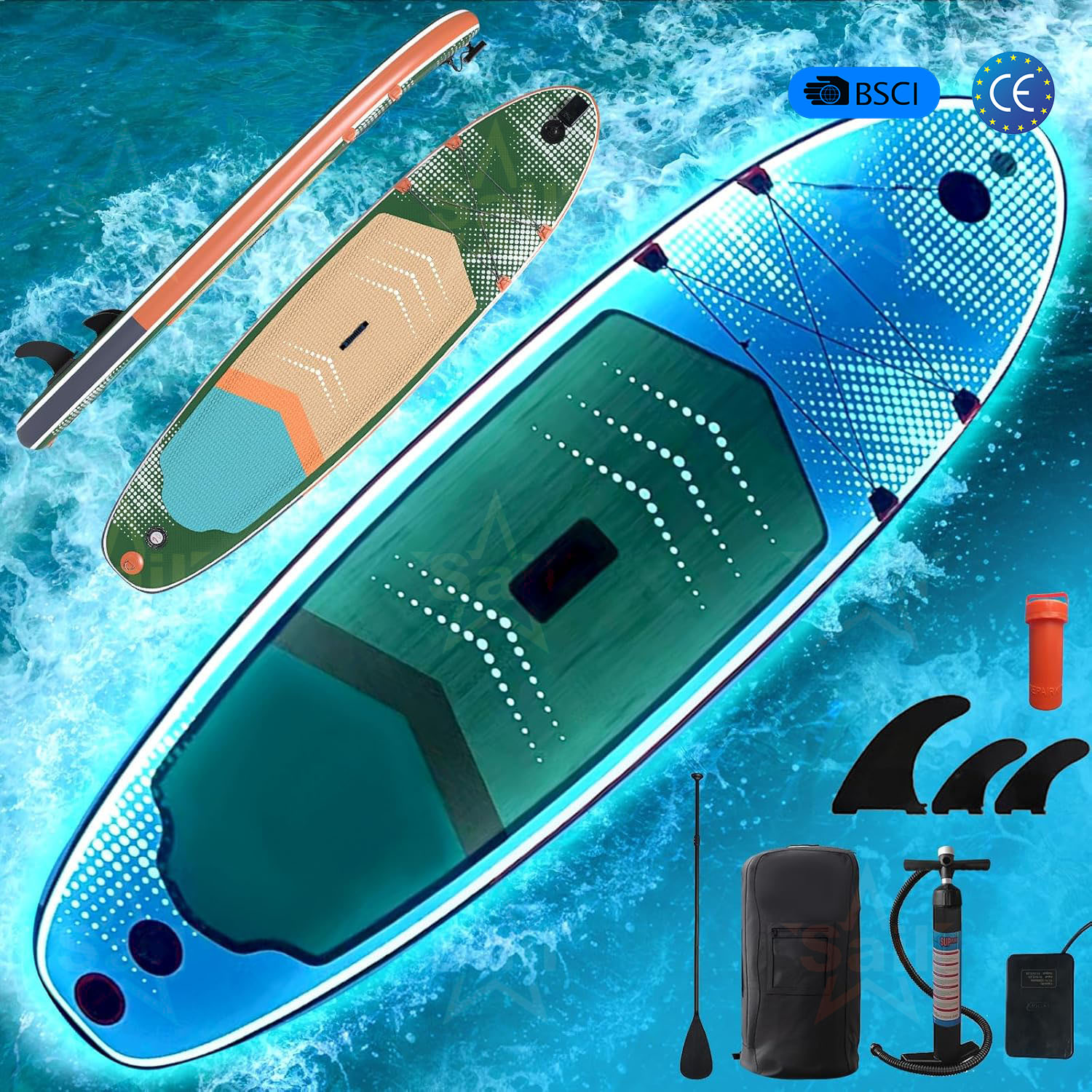 Multi-Purpose Inflatable Stand - огляд і ціна Fishing Backpack