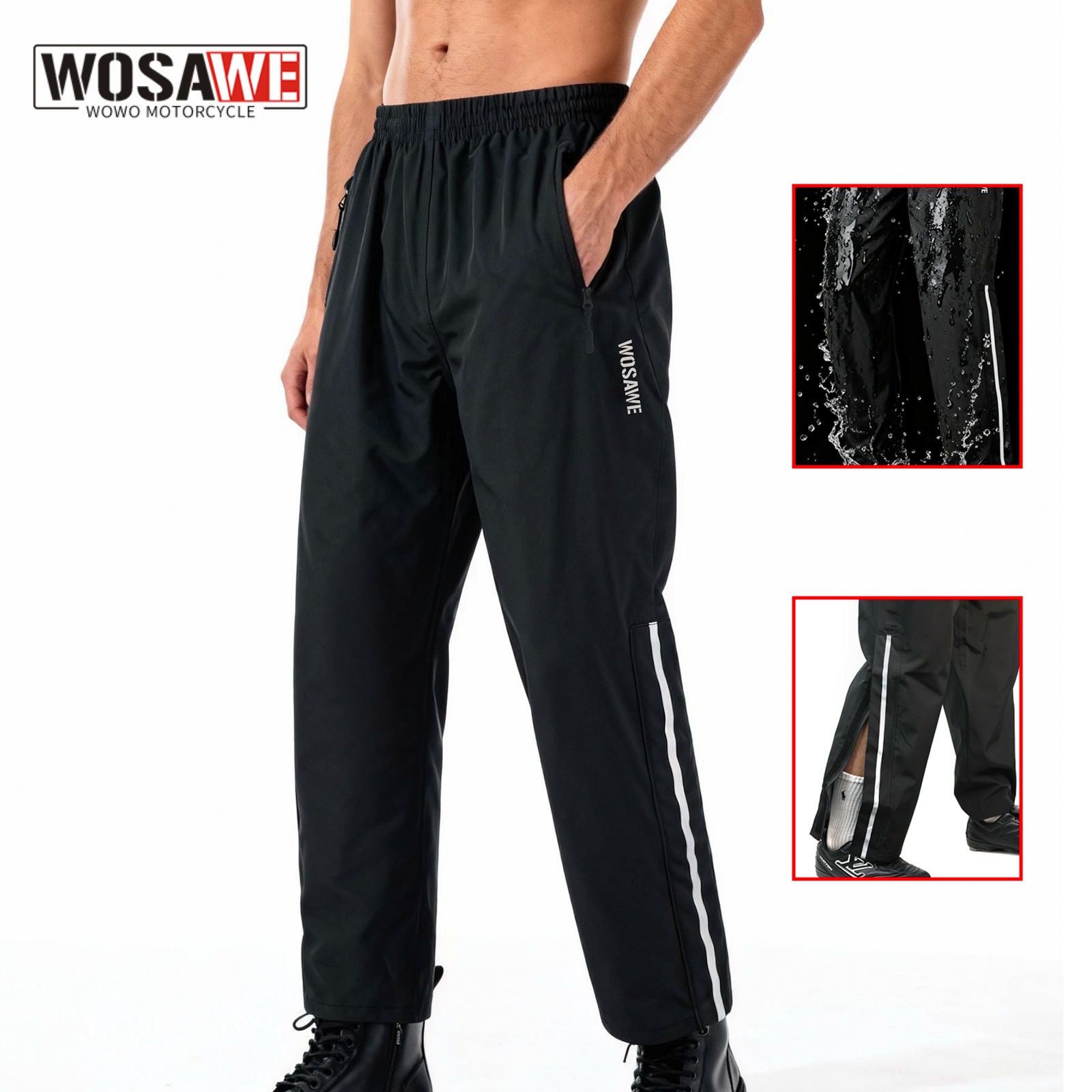 WOSAWE Motorcycle Motorbike Ra - огляд і ціна Fishing Rain Suit