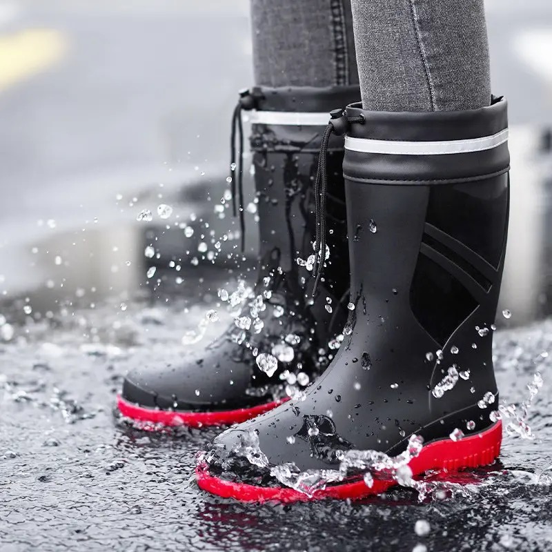 Fashion Men's Medium Tube Rain - огляд і ціна Fishing Boots