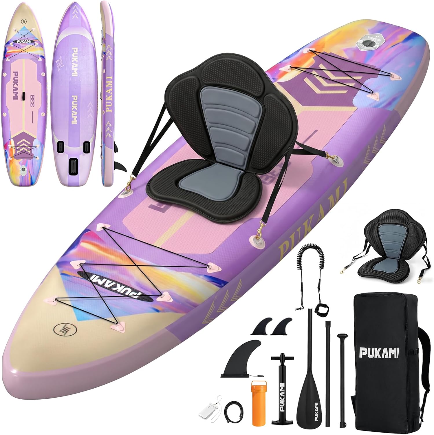 Extra Wide Inflatable Stand Up - огляд і ціна Fishing Backpack