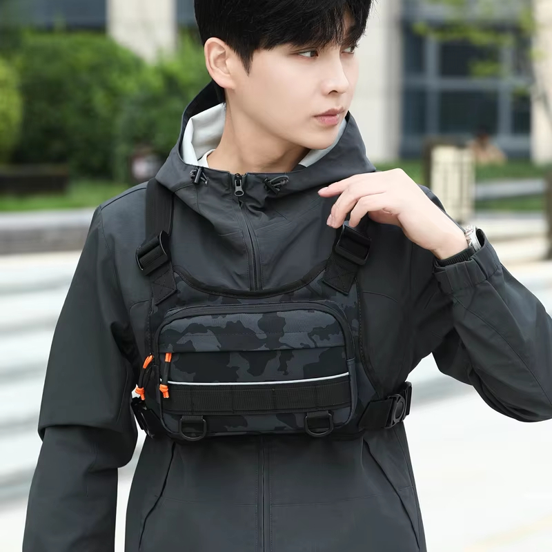 Cycling Front Chest Vest Tacti - огляд і ціна Fishing Backpack