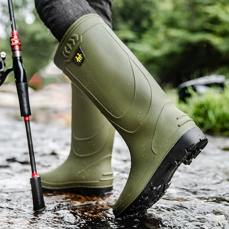 Men's Rain Boots Work Boots Sl - огляд і ціна Fishing Boots